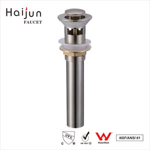 中国工厂下推弹出浴缸溢流淋浴排水管 - Product Image 3