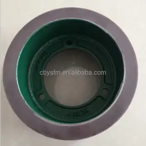 6'' brown SBR rubber roll for rice mill