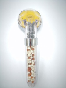 Panneau en <span class=keywords><strong>pierre</strong></span> minérale de citron et de b-c, 10 pièces de 80mm, filtre pour économie d'énergie, douchette à main avec 6 parfums - Product Image 4
