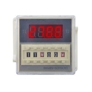 DH48S-S Digital AC 220V Precision Programmable Time Delay Relay With Socket Base