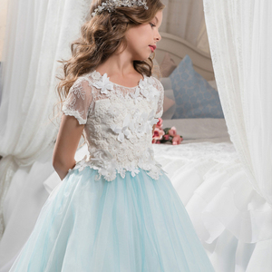 Boutique del Commercio All'ingrosso Delle Ragazze Dei Capretti Abiti <span class=keywords><strong>Da</strong></span> Sposa Abito Della Ragazza Della <span class=keywords><strong>Farfalla</strong></span> Del Merletto Dei Bambini Del Partito Dell'abito di Sfera Abito <span class=keywords><strong>Da</strong></span> Damigella D'onore - Product Image 3