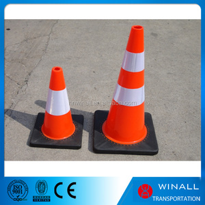 Yansıtıcı levha plastik yol inşaat ekipmanları üçgen kozalaklar - Product Image 5
