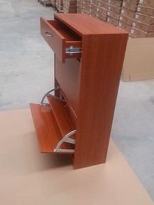 <span class=keywords><strong>Scarpiera</strong></span> Moderna in Legno con Pannelli, Armadietto Chiuso per Scarpe, Scaffale Portascarpe per Appartamenti, Prezzo all'Ingrosso del Produttore - Product Image 4