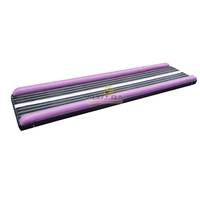 Piste pneumatique gonflable portable de gymnastique, bon marché, pour usage intérieur, prix d'usine