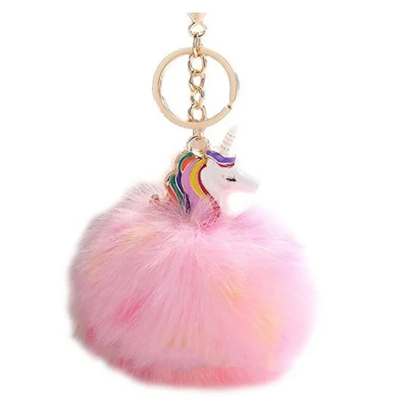 Promotional Cheap Teddy Bear Pink Lovely Keychain Plush