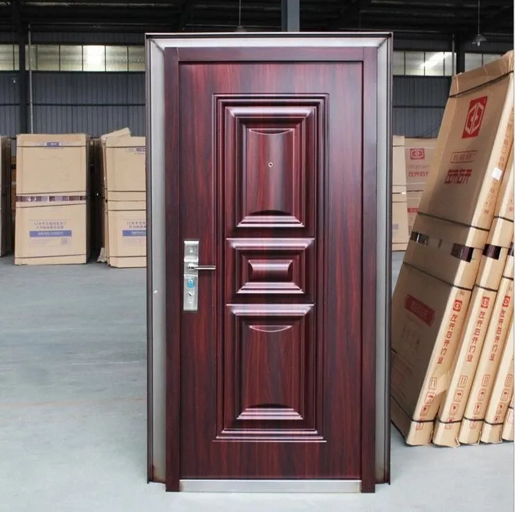 2019 factory price bulletproof front main entrance steel security door