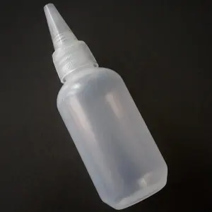 100ml मुलायम LDPE प्लास्टिक की बोतल