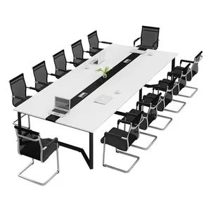 Moderne Grote Boardroom Tafels MDF Vergadertafel Vergadertafel Voor Vergaderzaal