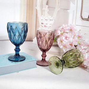 Commercio all'ingrosso da sposa colorato hotel di cristallo <span class=keywords><strong>bicchiere</strong></span> di vino acrilico - Product Image 2