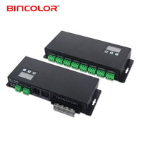 Bincolor DC12V-DC24V Dmx512 untuk PWM 24 Channel Led Dmx Decoder Dmx 512 Rgb Led Controller