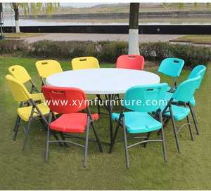 <span class=keywords><strong>Location</strong></span> en plastique <span class=keywords><strong>jardin</strong></span> chaise pliante rouge - Product Image 6