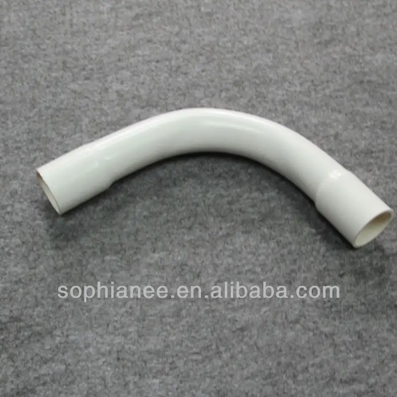 plastica pvc 90 gradi curva breve tubo produttore