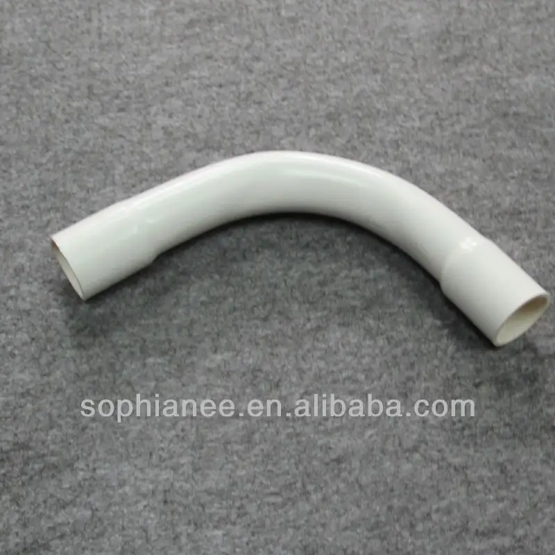 Plastic pvc 90 degree short bend pipe manufacturer