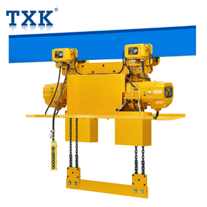 TXK 1Ton 2Ton 3Ton 4Ton 5Ton โลหะรอกโซ่มอเตอร์ไฟฟ้ากับรถเข็น