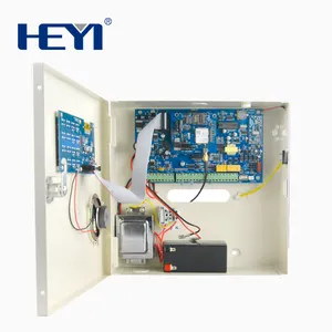 High Quality HEYI Wireless Wired Industrial Engineering Alarm Panel With GSM GPRS 2G TCP/IP LAN Network For Home Burglar System