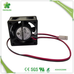 Yofolon mẫu miễn phí 40x40x20mm 8000rpm 12V DC <span class=keywords><strong>Fan</strong></span> 24V dòng chảy cao tiếng ồn thấp <span class=keywords><strong>4020</strong></span> DC trục quạt làm mát - Product Image 3