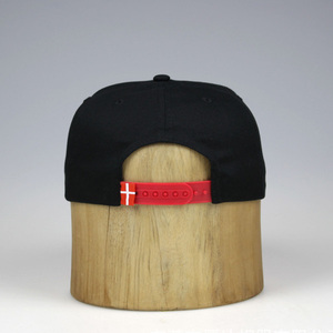 Custom ajustable pico rojo <span class=keywords><strong>tapas</strong></span> de hip hop hebilla de plástico 3d logo snapback sombreros al por mayor - Product Image 3
