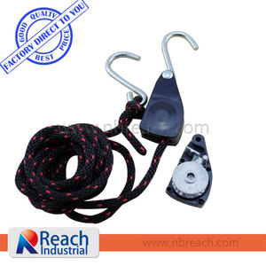150lbs 1/4 metal gear cuerda trinquete amarre cuerda de remolque para el barco con gancho <span class=keywords><strong>s</strong></span> - Product Image 1