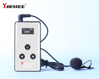 Système de guide audio Whisper, système de guide touristique unidirectionnel, interprétation simultanée pour les réunions d'église, les musées, YARMEE YT200, 40 heures