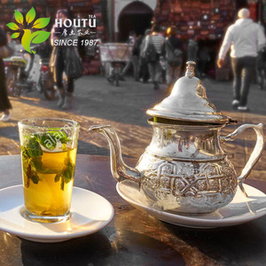 China Pollution-Free <strong>Green</strong> <strong>Tea</strong> 3505A Gunpowder <strong>Moroccan</strong> Loose Leaf Health <strong>Tea</strong> in Bulk Bag and Box Packaging Available