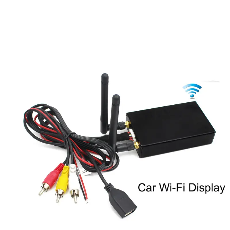 WIFI 2.4G + 5G Universal AndroidとIOSシステムCar Player GPSナビゲーションWith WImirrorリンクボックス車とテレビ