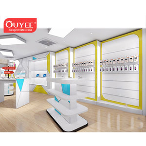 Di động Cửa Hàng Ý Tưởng Trang Trí Di Động Phụ Kiện Hiển Thị Đứng Di Động Cửa Hàng Thiết Kế Nội Thất Điện Thoại Di Động Phụ Kiện Cho Điện Tử - Product Image 2