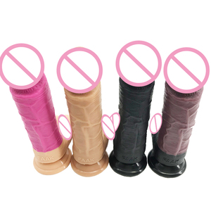 FAAK 21,5 cm 8,46 zoll dick dia 4,7 cm silikon anal <span class=keywords><strong>dildo</strong></span> realistische weich lebensechte nicht lammfell <span class=keywords><strong>dildo</strong></span> für frauen männer masturbation