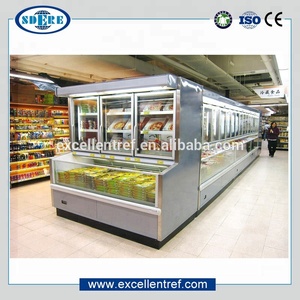 Vitrine réfrigérée verticale combinée <span class=keywords><strong>congélateur</strong></span> DCS1820F1 pour supermarché - Product Image 5