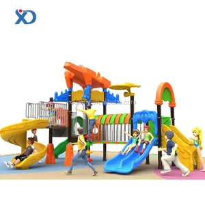 XJ1B02501 Kunststoff kinder spiralrutsche für kinder