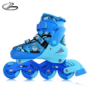 Volledige knipperende wielen Goedkope prijs kids inline roller knipperen skates