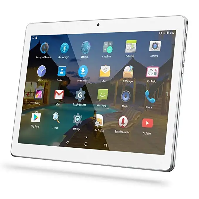 10 인치 MTK6582 Tablet PC 빌드 In 3 그램 GSM WIFI GPS Android PC 태블릿