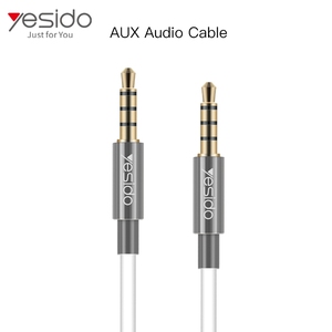 Yesido 베스트 셀러 아우디 음악 인터페이스 3.5mm 오디오 aux 케이블 aux 케이블 헤드폰 3.5mm <span class=keywords><strong>usb</strong></span> aux 자동차 케이블