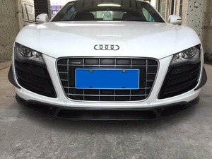Ailerons avant en fibre de carbone JC <span class=keywords><strong>Sportline</strong></span> R8 pour pare-chocs de voiture Audi R8 V8 V10 09-15 - Product Image 2