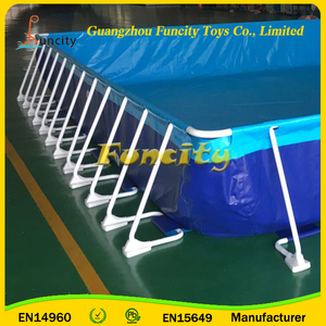 nuevo marco de metal mini piscina stent piscina inflable de la piscina de tierra para la venta - Product Image 4