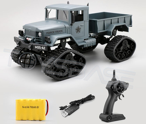 Caméra espion WIFI FPV 2.4Ghz 1:16 pneus de neige RC pick-up tout-terrain RTR <span class=keywords><strong>camion</strong></span> <span class=keywords><strong>militaire</strong></span> Rock Crawler <span class=keywords><strong>4x4</strong></span> voiture télécommandée - Product Image 4