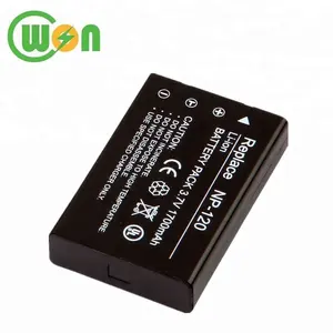 3.7V 1800MAh NP-120 Li-ion Pin Thay Thế Pin Máy Ảnh Cho NP-120-M FUJI