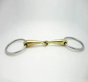 Brass Horse Bit With Stainless Steel Ring