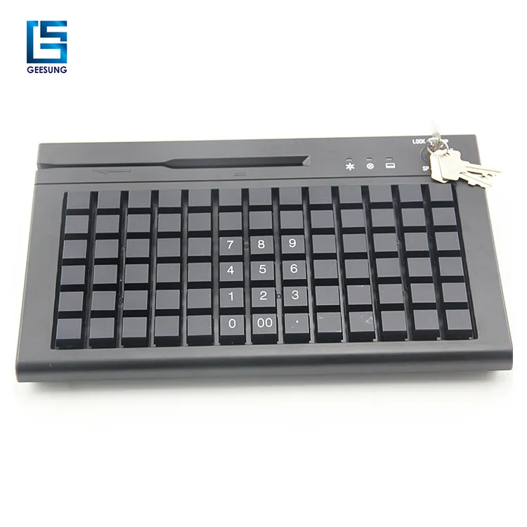 CARAV KB78 Pos USB programmable keyboard with electronic lock pos programmable keyboard