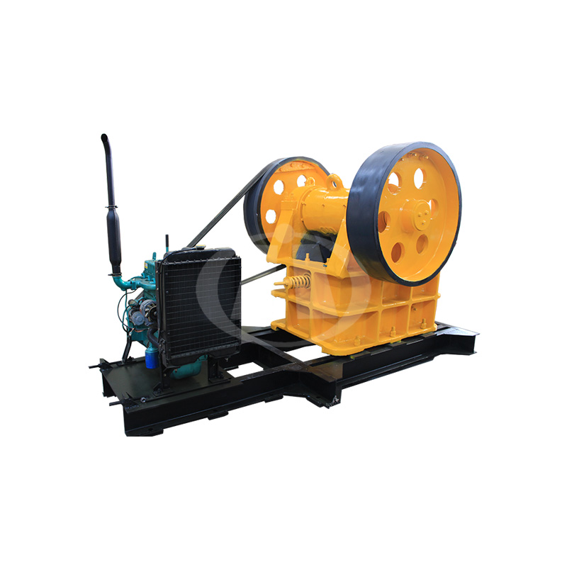 Мини-дизельный инженер, мобильная щековая дробилка камня, цена