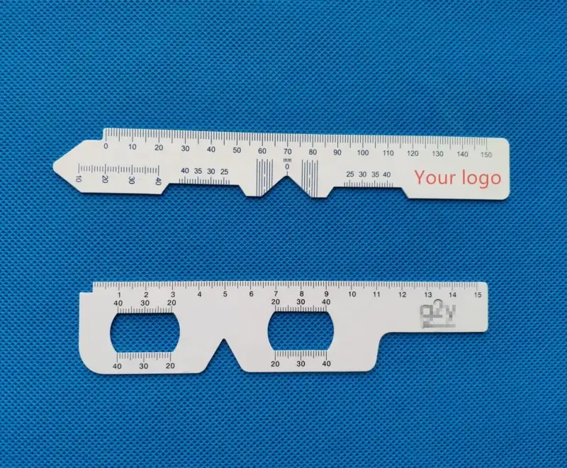 Custom manufacturing Eye Measure PD Ruler Pupil Distance Ophthalmology ruler