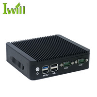 Fournisseur chinois d'ordinateurs industriels J1900 Quad Core Win10 Duan Lan Mini PC avec USB3.0 et micro