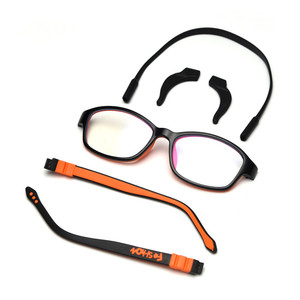 Trẻ em kính quang học siêu nhẹ không có vít uốn cong, trẻ em kính khung, Silicone an toàn khung linh hoạt - Product Image 3