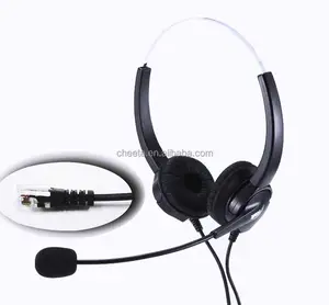 RJ9 rj11 Call Center verbinden Skype Wechat QQ Computer Telefon Headset