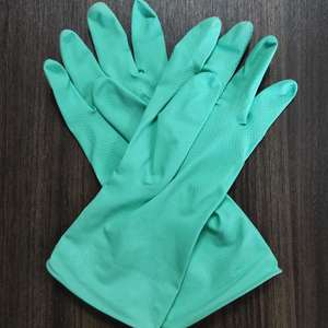 35g barato y muy práctico luz verde hogar látex limpieza guantes de trabajo - Product Image 3