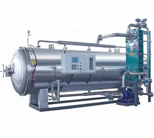 Coconut Milk Processing Retort Sterilizer Machine For Plastic Bottle