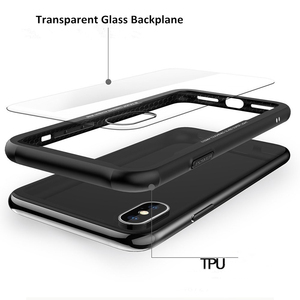 Bán buôn cho iPhone 8 cộng với Glass Case,New Arrival chống sốc Tempered Glass Mobile bìa cho iPhone 7 8 x - Product Image 5