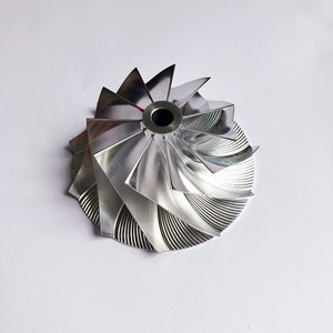 CT26 <strong>20T</strong> 11+0 Blades 45.82/64.89mm High Performance Turbo Milling/aluminum 2618/<strong>billet</strong> Compressor Wheel - Product Image 2