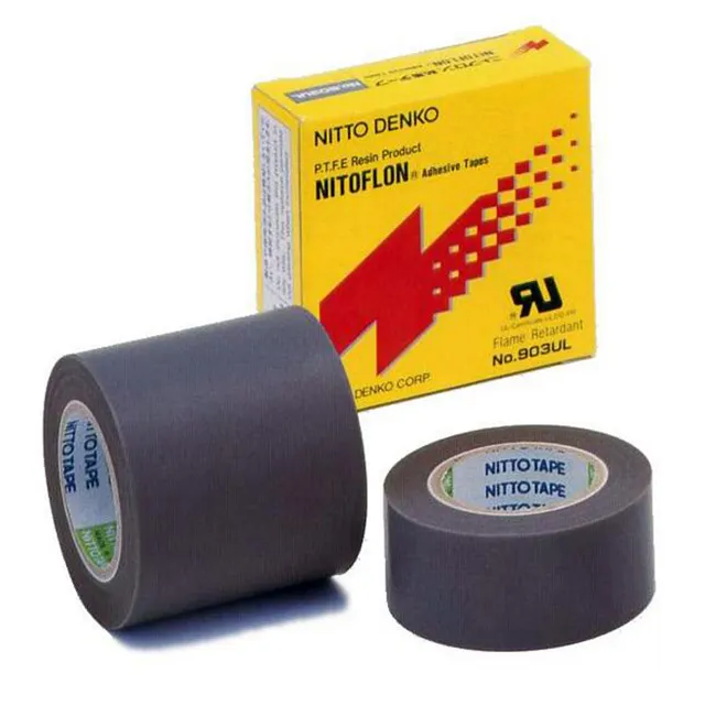 Envío gratuito resistente al calor de silicona adhesiva de nitto cinta 973ul-s con PTFE película