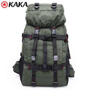 Kaká personalizado impermeable moda al aire libre del viaje del equipaje portátil bolsas mochila hombres con cremallera armario - Product Image 1