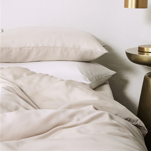 Calidad natural 100% algodón 300 hilos sábanas ultra suave fresco Tencel <span class=keywords><strong>lyocell</strong></span> reina sizetencel sábanas Set - Product Image 3